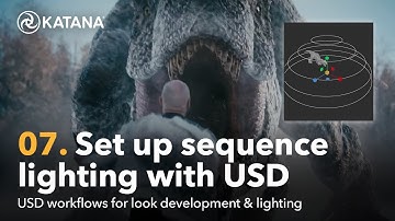 Katana 8.0 | Set up sequence lighting with USD