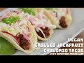 Vegan BBQ: Grilled Jackfruit Chilorio Tacos with Homemade Tortillas
