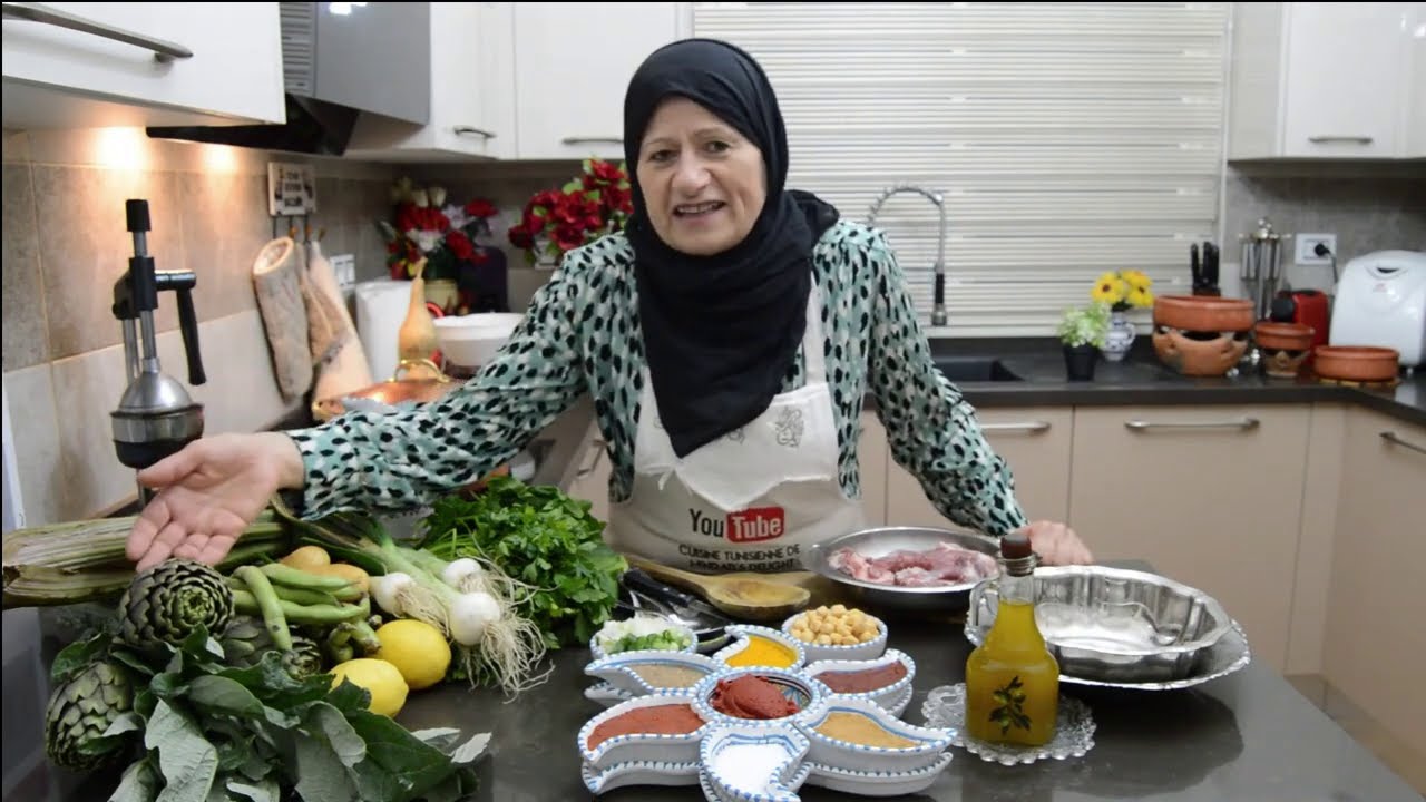 Ragout aux légumes de la saison printanière, très savoureux sous-titre en Français   مرقة خضرة