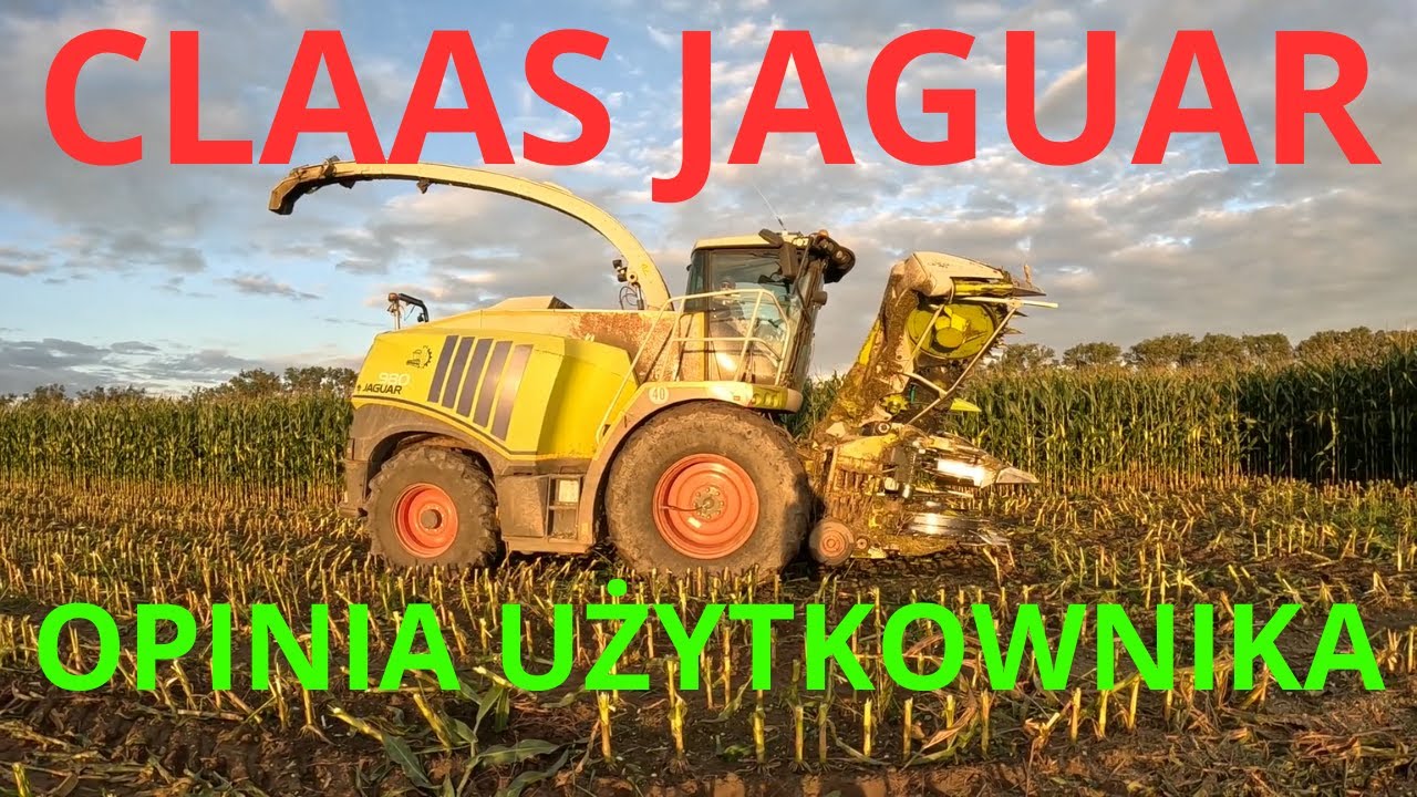 SIECZKARNIA CLAAS JAGUAR OPINIA UŻYTKOWNIKA