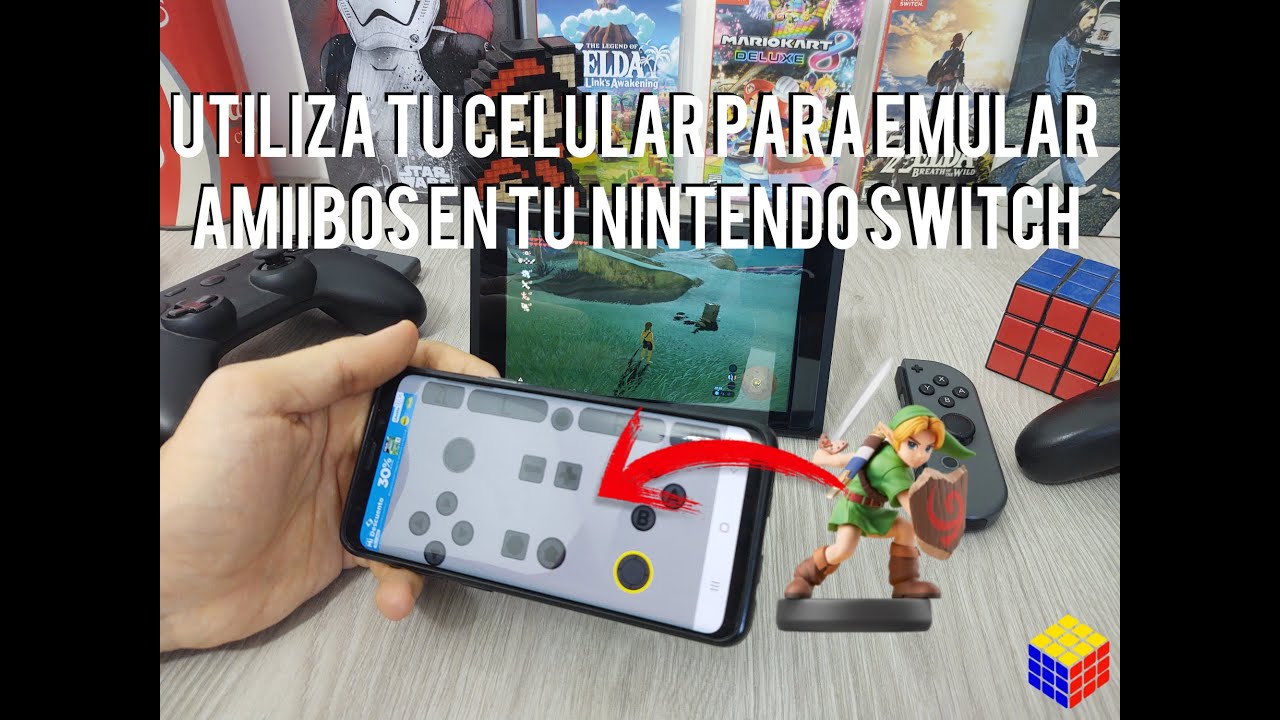Utiliza tu celular para emular Amiibos en Nintendo Switch de forma gratuita Un geek en