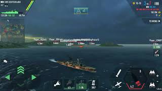 [Battle of warships]   KMS Deutchland Imposible!