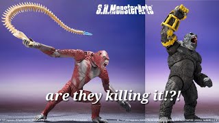 New Sh. Monsterarts Kong with B.E.A.S.T glove and Skar king!! thought