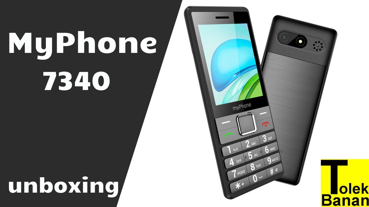 MyPhone 7340 LTE 4G - Unboxing / Menu & Ringtones / Dzwonki - Nowość 2025