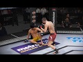 Teruto Ishihara vs. Bruce Lee (EA Sports UFC 3) - CPU vs. CPU