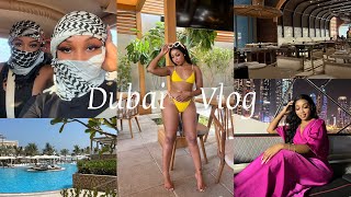 MY 23RD BIRTHDAY IN DUBAI🇦🇪!! BEACH CLUB| DESERT| MIRACLE GARDEN| YACHT| JET CAT| MORE ￼￼