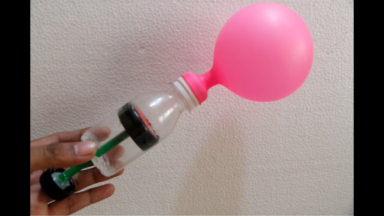 How to Make Air Pump Using Plastic Bottle Simple & fun life hacks