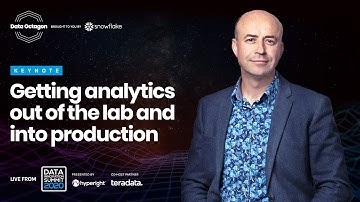 Getting analytics out of the lab and into production - Martin Willcox, Teradata