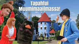 Tapahtui Muumimaailmassa! 🥳 Muumimaailma 2023: Pikku Myy, Haisuli, Vilijonkka ja Poliisimestari