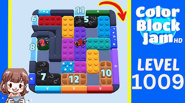Color Block Jam Level 1009 Solution Walkthrough
