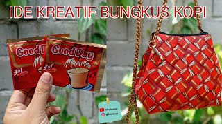 Cara Membuat Tas Tanpa Lubang dari Bukus Kopi