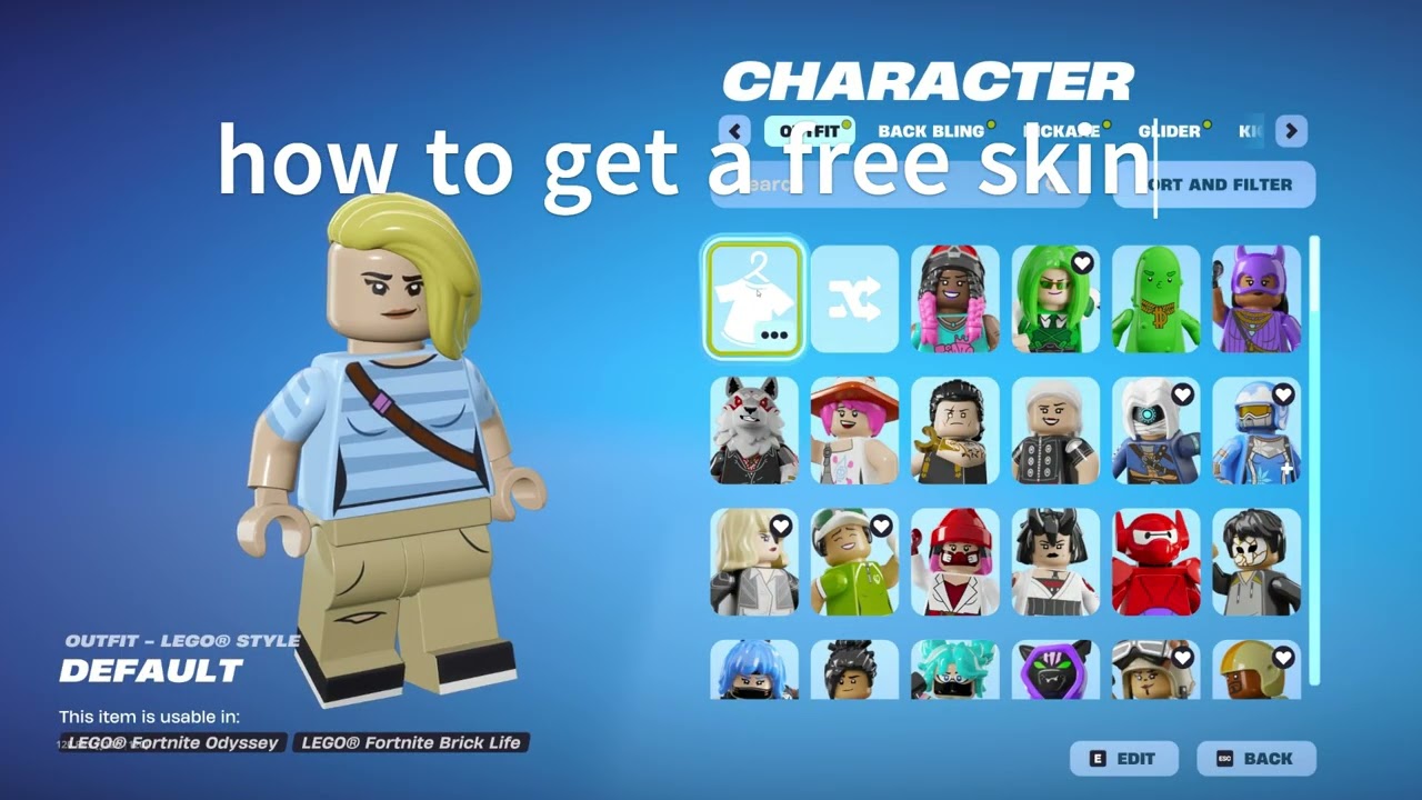 how too get a freeskin in Fortnite 
