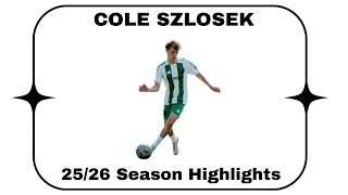 Cole Szlosek-2025/2026 MLS NEXT Season Highlights 