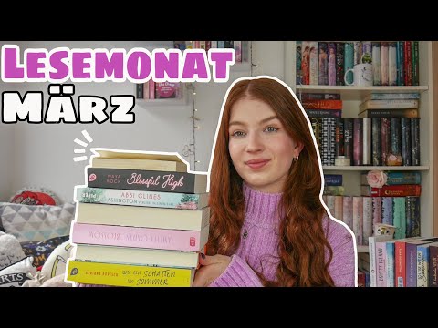 Lesemonat März 2022 | Ich habe 10 Bücher gelesen! | Absolute Highlights