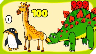 КОНЕЦ ЭВОЛЮЦИИ ЗООПАРКА  Максимальный уровень! Merge Animals My Perfect Zoo