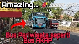 AMAZING...BUS PARIWISATA kok seperti BUS AKAP??? || By Subur Jaya