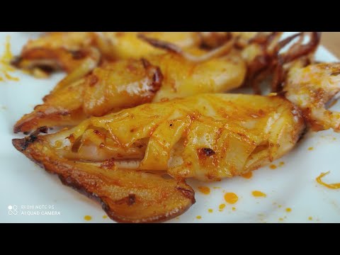 Video Mực Nướng Sa Tế Bằng Nồi Chiên Không Dầu | Cách Làm... - youtube