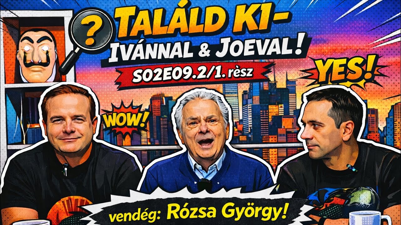 V.I.P Találd ki-Bagi Ivánnal & Joeval! S02E09 Vendég:Rózsa György 