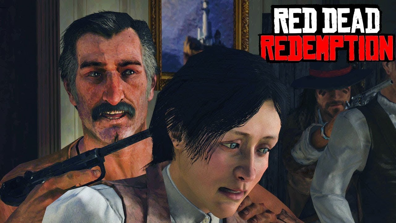 Dutch Van Der Lind tries To Rob The Blackwater Bank In Red Dead ...