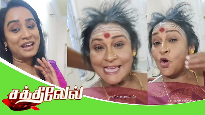 Vijay TV Sakthivel serial Shooting Spot Funny Video | Aval Sandhiya | Anjali |Sakthivel serial promo
