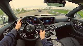 NEW Mercedes-Benz E 250 - POV Test Drive by Perfect Car 2,222 views 1 month ago 10 minutes, 53 seconds