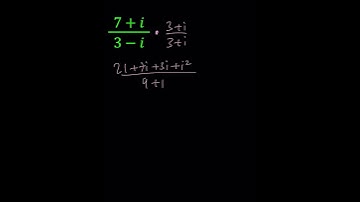 Dividing Complex Numbers #maths #complexanalysis #complexnumbers