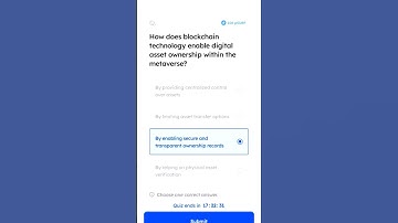 How does blockchain technology enable digital asset ownership within the metaverse? #marina