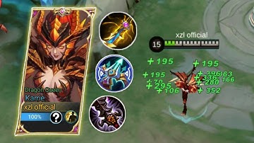 (Must Try!) KARRIE NEW LIFESTEAL HACK AND UNLI SHIELD🔥 MOBILE LEGENDS