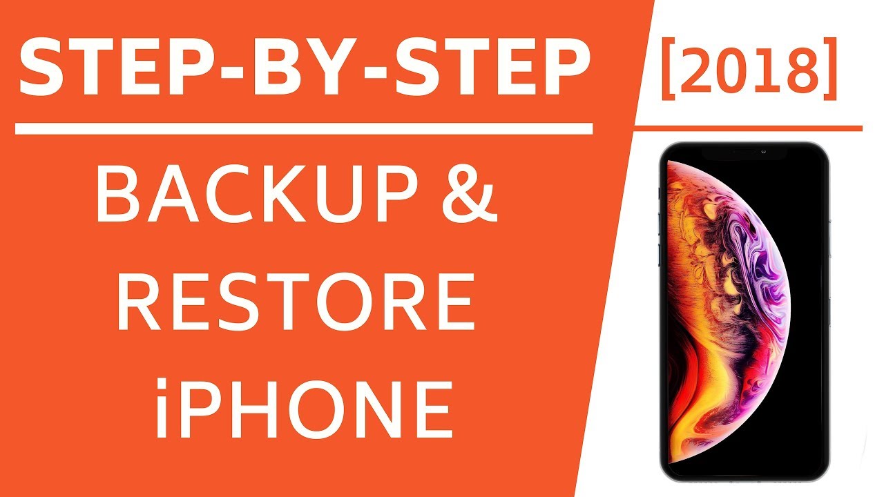 How to Backup Old iPhone & Restore to New iPhone! [iPhone XS] YouTube