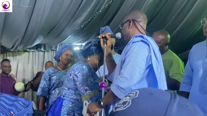 K1 FOR HONORABLE CHIEF MRS. RAMOTALLAHI AT ACTOR AKIN OLAIYA BIRTHDAY IN LAGOS