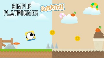 Scratch Tutorial | Simple Platformer Game in Scratch | Scratch Platformer Tutorial | Platformer Game