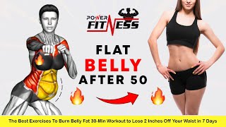 The Best Exercises To Burn Belly Fat  30Min Workout to Lose 2 Inches Off Your Waist in 7 Days