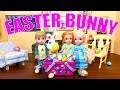 EASTER BUNNY! Elsa and Anna and Kristoff Toddlers stay up late to Catch the Easter Bunny!