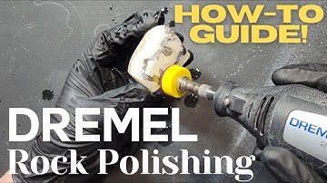How To Polish Rocks With a Dremel | A Guide Featuring Banded Calcite