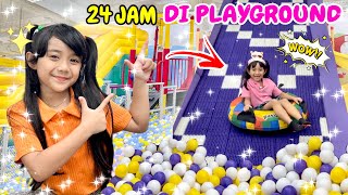 SAMANTHA MAIN PETAK UMPET DI KIDZLANDIA 😍 VLOG 24 JAM DI PLAYGROUND JATUH DARI PEROSOTAN VIRAL