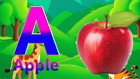 Phonics Song 2 with TWO Words in 3D - A For Airplane - ABC Alphabet Songs With Sound for Children339