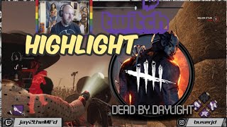 JD Twitch Highlight Dead By Daylight Elode vs Death Slinger