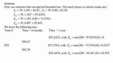 Exam IFM exercise for October 15, 2019