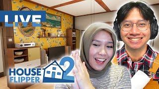 Mendekor RUMAH Baru Bersama @shadirafirdausii - House Flipper 2 INdonesia