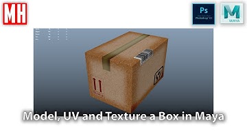 Building a 3D asset library Part 3 : Cardboard Box ( Model, UV, Texture )