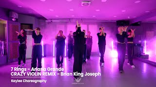 7 Rings - Ariana Grande - CRAZY VIOLIN REMIX - Brian King Joseph l Kaylee Choreography