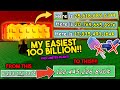 NEW🔥EASIEST WAY TO GET UR FIRST 100 BILLION (No Limited Plant)!!! Grow A Garden