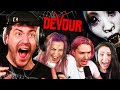 4 Gamer vs. SPINNENDÄMON!!! | Devour feat. @Gnu @Shurjoka und @Vlesk