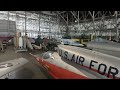 Drone Flight Over Storage Aircraft at the National Museum of the USAF