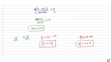 "Solve `tanx gt cotx ,` where `x in [0,2pi]dot`"