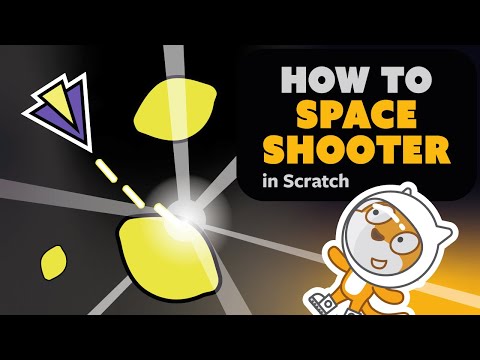 Code a Fun Space Shooter Game ? | 1. Move & Shoot | Scratch Tutorial