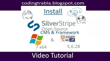 Install SilverStripe 3.5.0 CMS Framework on windows 7 localhost XAMPP 5.6.28 byAO