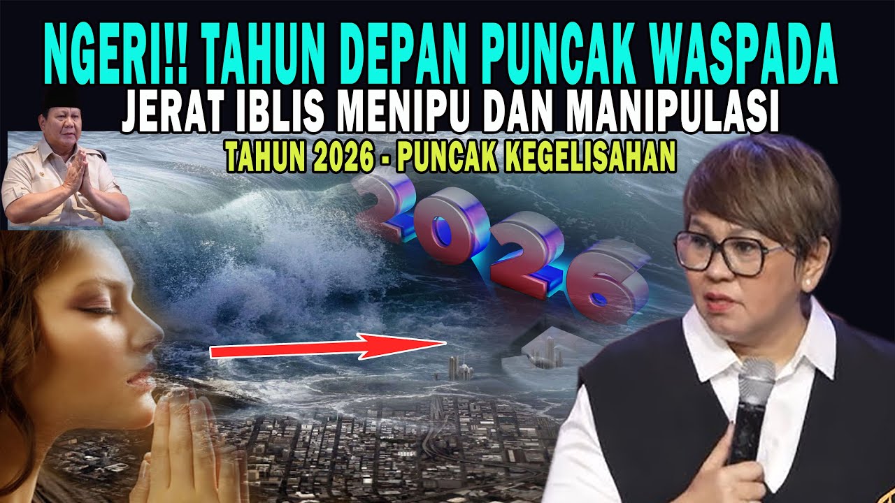 NGERI!! TAHUN DEPAN PUNCAK WASPADA -  JERAT IBLIS MENIPU DAN MANIPULASI