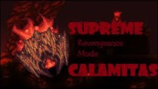 Supreme Calamitas fight in Revengeance Mode *Melee* | Terraria CalamityMod