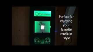 Incredible wall mount jukebox for your iPad or iPhone  ---          iRockJukebox.com